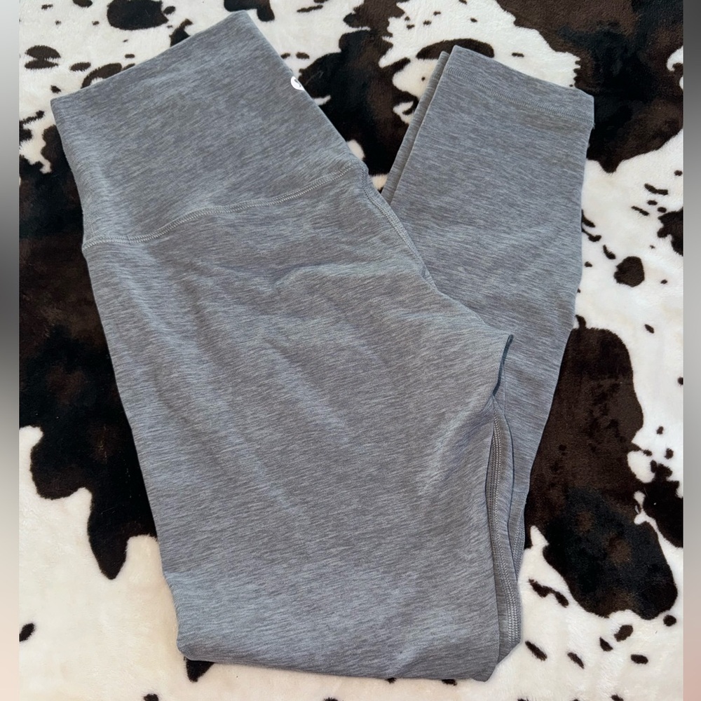 Lululemon Align 25” size 8 heathered gray NWOT